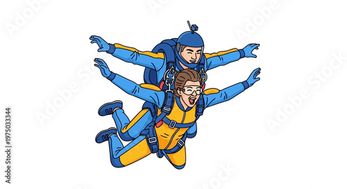 Joyful Tandem Skydive Adventure Experience Thrill