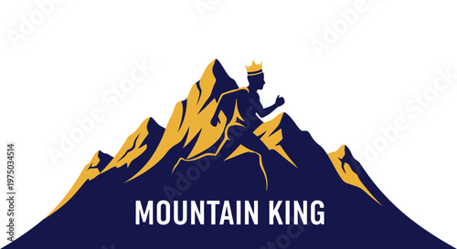 Majestic Mountain King Runner Crowned Conqueror Of Peaks