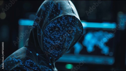 Hacker are planning to hack and attack networks and cyber security systems..Smart Innovation city with connection cyber security network reciprocity over the cityscape . future wireless digital city