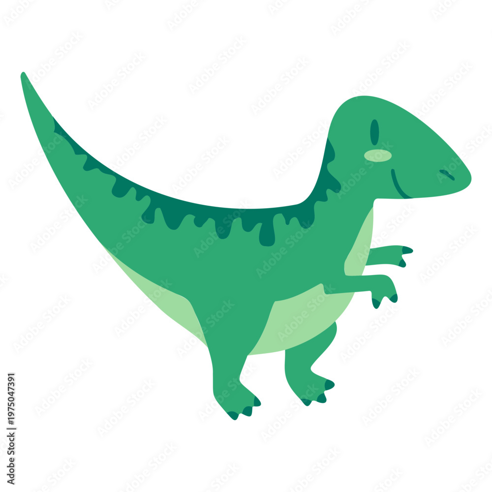 Fototapeta premium T - rex standing on two legs