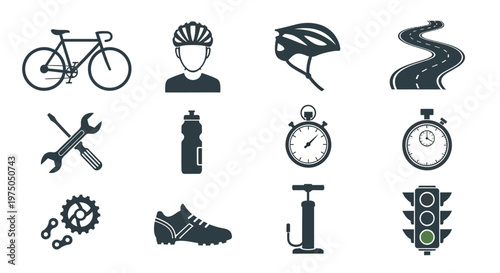 Cycling accessories and bicycle tools.