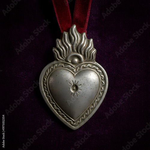 Silver Ex-Voto Plaque