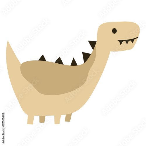 Cute cartoon dinosaur design
