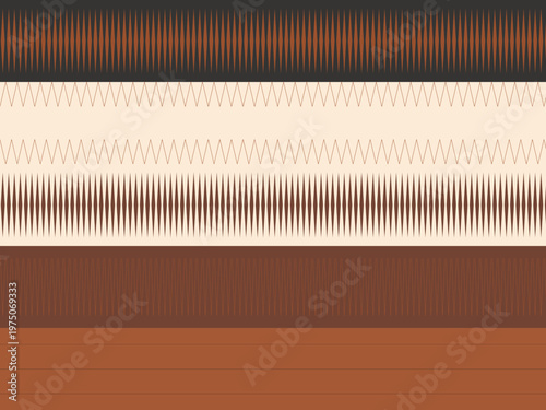 Bold Tribal Geometric Pattern Ethnic Ornament Background