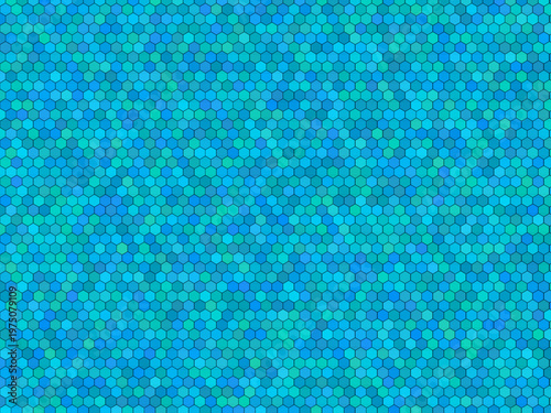 Geometric Hexagonal Pattern Gradient Corporate Design