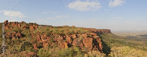 Escarpment of the Waterberg Plateau, Waterberg National Park, Namibia, Africa
