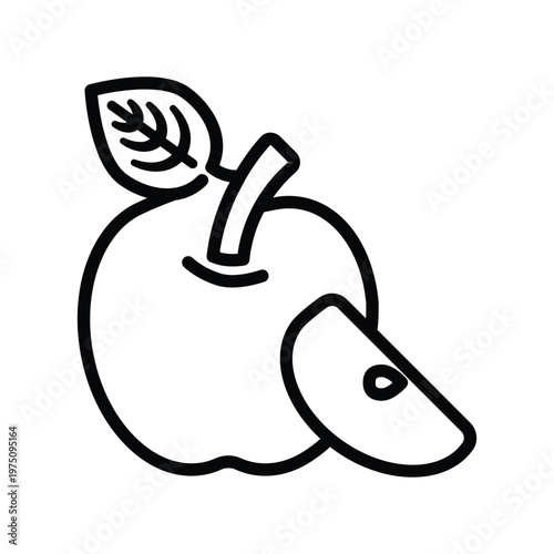 Apple fruit Icon