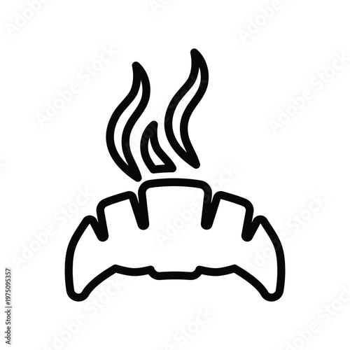 Croissant Icon