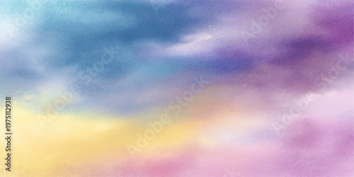 Abstract watercolor background, depicting a stunning blend of colors and artistic beauty.