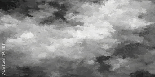 Dramatic monochrome clouds. Capturing a moody sky.