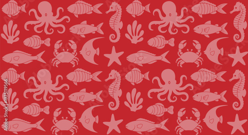 Ancient symbols etched into a mysterious brown background pattern