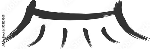 집-지붕-처마-기와-한옥-기와지붕-한옥 기와-한옥 지붕-전통기와-한국 전통-한옥 양식-고궁 지붕-선-라인-붓 터치-브러시-먹선-수묵