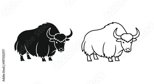 Yak Symbolism: Ancient Strength & Cultural Significance Vector