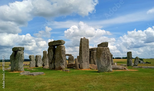 Bild auf Leinwand Stonehenge is a prehistoric monument on Salisbury Plain in Wiltshire