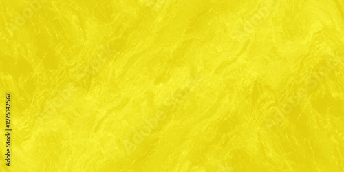 Abstract yellow liquid marble texture background with flowing wavy swirls and bright golden organic paint pattern
