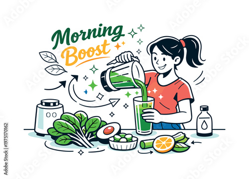 Spring Citrus Preparation. A tidy countertop with lemons and grapefruits being sliced, juice splashing into a