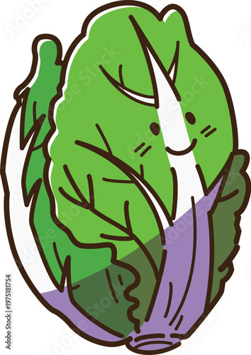 ゆるかわ白菜　カラー