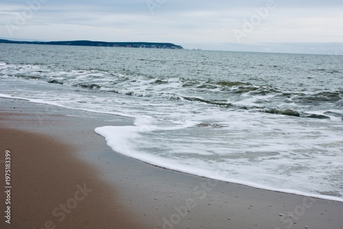 waves on the beach