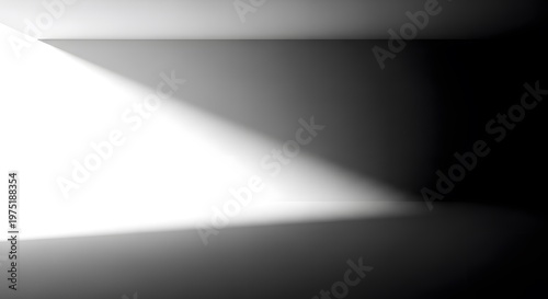 Abstract Light and Shadow Graphic