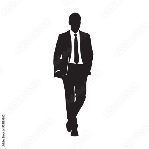 business man silhouette
