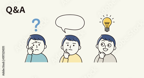 Three people in Q and A discussion session