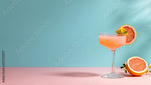 cocktail on the table