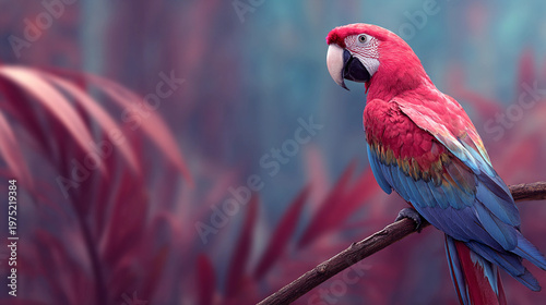 red and green macaw