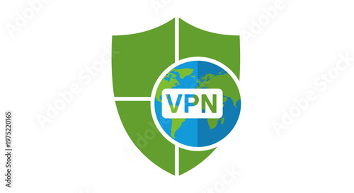 Virtual Private Network Logo Design.