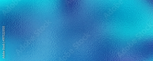 Blue background. Teal texture foil effect. Cyan pattern for design prints, business cards. Marble plate. Glitter cold color surface. Metal mint backdrop. Gloss light blue gradient. Vector illustration