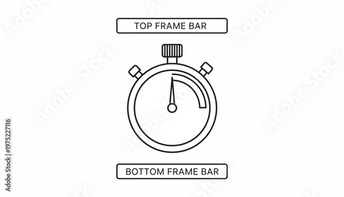 Stopwatch Icon: Time Measurement, Countdown, Speed, and Performance