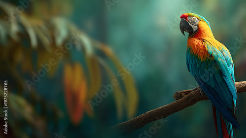 blue and yellow macaw