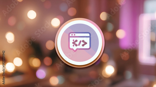 christmas lights on the street at night