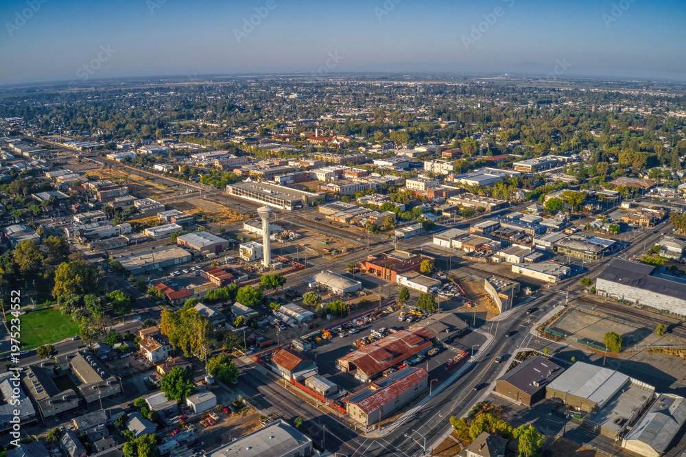 Obraz premium Aerial View of Lodi, California