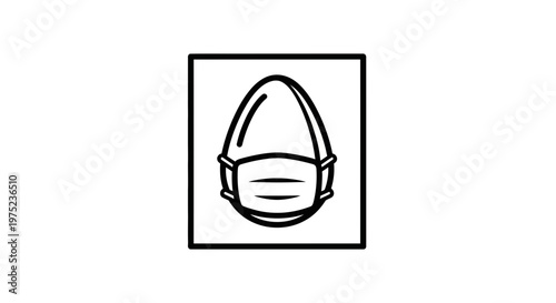 Face Mask Icon: Protective Gear for Health and Safety