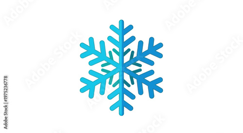Blue Snowflake Icon