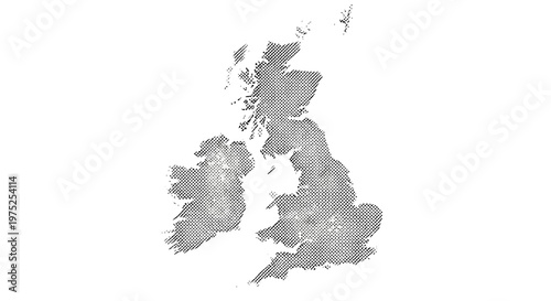 Map of the united kingdom showing the countries and regions