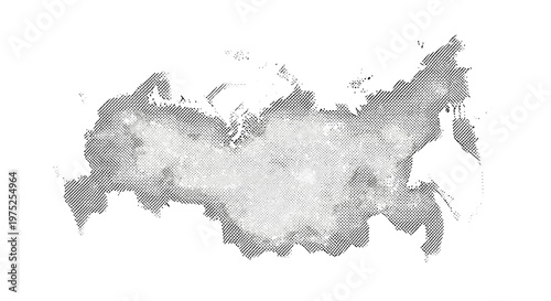 Detailed map of russia showing borders and geographical features