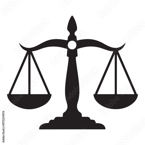 Scales of justice icon Vector