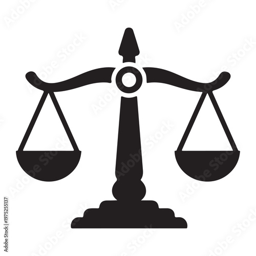 Scales of justice icon Vector