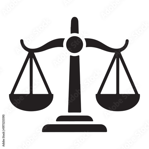 Scales of justice icon Vector