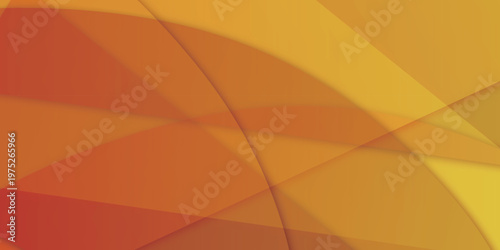 Abstract geometric background with layered warm orange and yellow shades