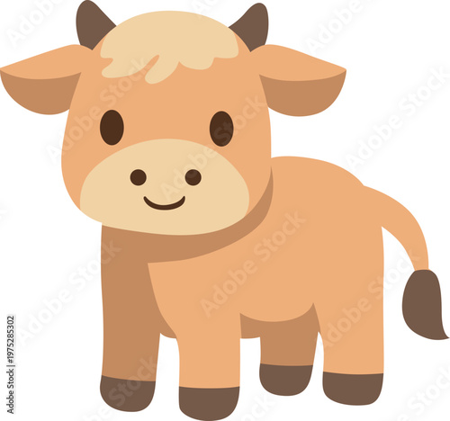 funny cartoon  Cow