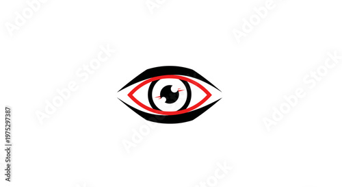 Abstract Eye Logo Design