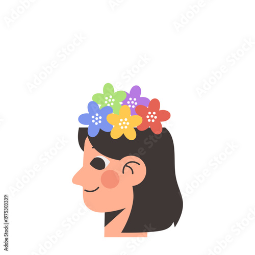 Positive Mindset Illustration