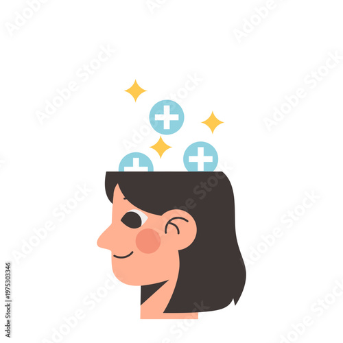 Positive Mindset Illustration