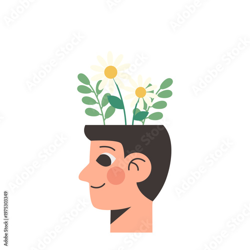 Positive Mindset Illustration