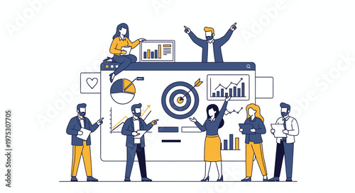 Team Collaboration and Data Analysis for Business Success.