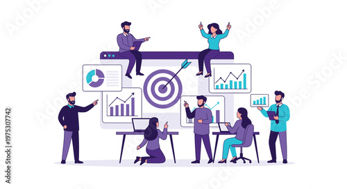 Team Collaboration and Data Analysis for Business Success.