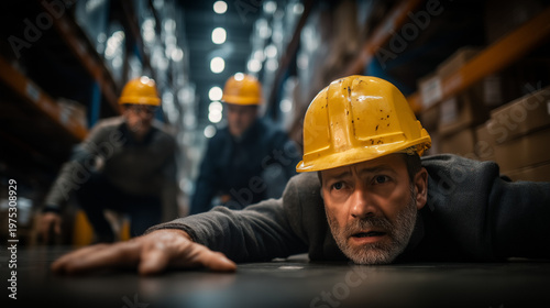 Warehouse Accident: A worke...