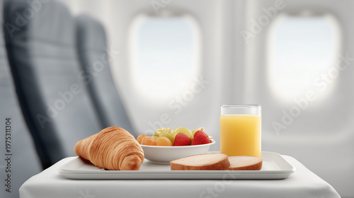 Air travel meal set: A culi...